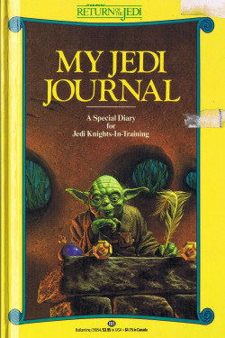 neilcicierega: I found this awesome JEDI JOURNAL at a flea market. Thought I’d share some scans of its glory. On some of the pages, the author practiced his cursive signature. So I looked up his name, found a match, and this happened:  