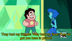 succ-my-pengis: nonbinaryzoit: throw back to when  Bring this steven back, this steven would punch a nazi in the face instead of hug one 