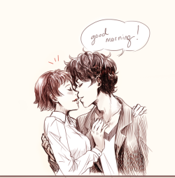 nfoliage: When Makoto has been kissing cafe attic boy too much (this is unrealistic but hey) 