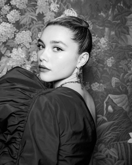 fitzwilliamsdarcy: Florence Pugh attends the British Vogue and Tiffany and Co. BAFTA after party (Feb 2, 2020)