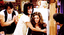 monica-geller:  None of the amazing things that have happened to me in the last ten years would have happened if it wasn’t for you.  