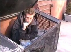 thatfunnyblog:      #1 New York Times Best Seller John Green brushes his teeth in a dumpster.  im trying to imagine some context but i cant 