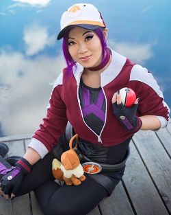 yayacosplay:  First proper Pokemon Trainer Yaya image!  This costume is SO comfy and fun to wear!!! I’m truly happy to have made it in time for my 3 con hopping trip!  I used 3 fabrics from my #CosplayFabrics line, which is all available at @joann_stores!