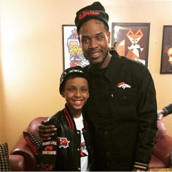 kingfetty1738:  This picture is so beautiful. Fetty Wap and Jayden were finally able to meet! Jayden is a young boy who has lost an eye and he is heavily inspired by Fetty Wap because Fetty gave him the confidence to not be ashamed of being different.
