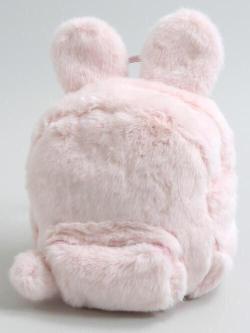 lokisadvocate:  gyaru-coordinates:  Brand:  WEGO Rabbit ears furry backpack. In black, pink, and white. Isn’t this super cute? :)  furrymami 