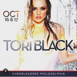 Headed to Philly!! Don&rsquo;t miss out on my two shows @cheerleadersphl tonight!! 😘 by misstoriblack