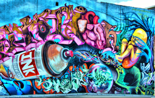 Graffitti artist