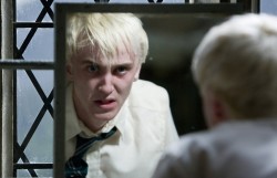 mugglenet:  MuggleNet Blog Is Draco Malfoy “evil”?Draco Malfoy seems to be evil to the core. Even his last name, “bad faith” in French, seethes with evilness. You could say he deserves all the hatred the fandom can muster. But… is this really