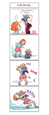 fairymascot:  jealousy ft. baby gemsmore of this au! tumblr really sent those straight to hell with the resizing so here’s the fullsize: 1 2 3