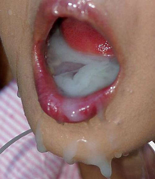 Mouthful of healthy sperm