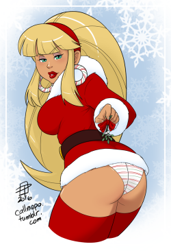 grimphantom2: callmepo:   MERRY THICC-MAS!  Now give her a kiss… it’s tradition!  Happy Holidays everyone!   Thicc-mas indeed=P  AGREED!!!  MERRY LEWD-MAS, GRAVITY FALLS and happy new pair of pants Dipper!!