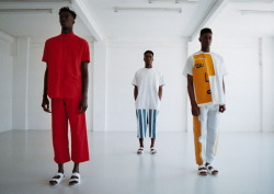 chelseabravostudio:  PREMIERE: Chelsea Bravo Concourse Spring/Summer 2015 Lookbook is HERE View the full lookbook now on Fucking Young.  Photography: Noah LeRoy Art Direction: Kojey Radical         
