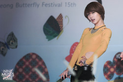 9muses:  130426 Hampyeong Butterfly Festivalcr: 9mtime // DO NOT EDIT 
