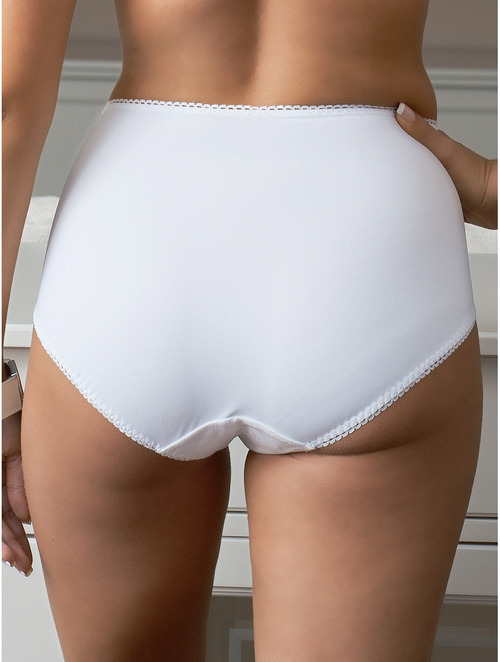 White full cut panties