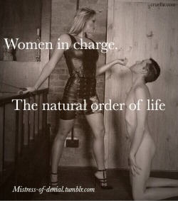 mistress-of-denial:  Accept it. It will make things much easier for you. 