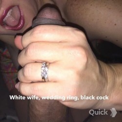 mastershango:  The future that beckons to every white couple is Black-Ownership.  For the wife to enjoy being the sexy slutwife she desires,  and for her cuck-boi to watch her performance. #BlackCockTraining #BlackDomination #BlackOwned   Master SHANGO.