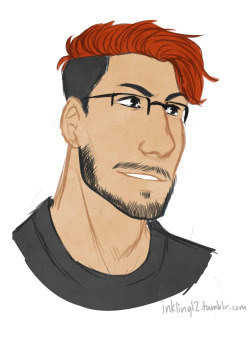 inkling12:  in celebration of Mark with red hair ayyyyi mixed fix it a bit later