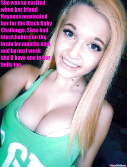 blackownedsluts:  breedingthefuture:  your daughter will soon be a nonstop breeder  Truth! 