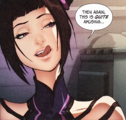 comics-and-things: Yes, Juri. Quite.  (from Street Fighter Legends: Cammy #1) 