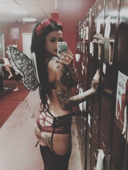 dopexthrone:  dirtybxtch:  nowhereinherthoughts:  dopexthrone:  Stripper fairy  Hot photo but why aren’t her panties on top??  Probably doesn’t work at a nude club..?  ^^ thank you My club is just topless 