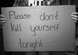 thatrandomguyontheinternet:  keephopeinyourheart:  Not tonight, not any freaking night. No matter what you think, you have a purpose here. Just know a stranger named Em cares about you enough to not want you to kill yourself. I love you, hold on for me