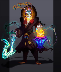 kirrys:  Dios De Los Muertos Thresh! LMAO my ingame screenshot mockups are laughably horrible. But hopefully, you are enchanted as much as I am by the idea of a happy mariachi skeleton band. 