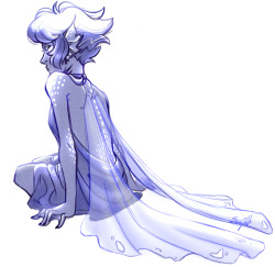 l-sula-l:  Introducing Faeverse Lapis!  Lapis Lazuli is a water faerie called an Asrai. These are coast-dwelling fae who only emerge from the ocean under moonlight. Their ethereal beauty compels mortals to try and capture them, though if caught, and