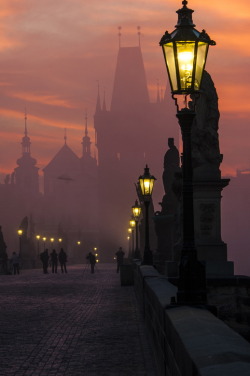 I want to walk hand in hand down the streets of Prague.