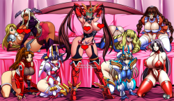 jadenkaiba:   “This is gonna be the greatest experience ever~!”COMMISSION for germanr007 of DeviantartVarious Hentai Anime Girls CHARACTERS FROM LEFT TO RIGHT: Nami Koshikawa - Nami SOSNailKaiser - Angel BladeAngel Blade - Angel BladeSouth Pole One