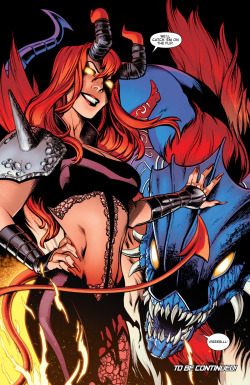 astroverted:  Absent since Inferno II, the new Darkchilde Madelyne Pryor makes her return! ~ All-New X-Men #12 