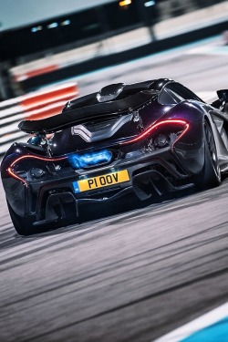 visualechoess:McLaren P1 - Flame on  - (via) | VE