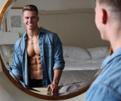 the-golden-opportunity: “Magic mirror on the wall, who is the fairest of them all?” Ryan Medina watched as his image in the cheap hotel room mirror shimmered in front of him. Then, he felt the familiar sensation of his body taking on a new form. When