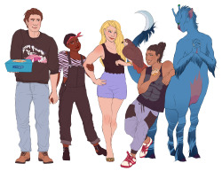 maybelaughing:  Blissfully Ignorant “Animorphs” AU - The war isn’t that bad, everybody lives, and they become semi-functioning, semi-adults that go to college and have shenanigans and cinnamon bunzuh. 