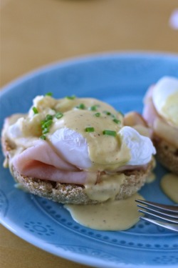 fattributes:  Eggs Benedict with Brown Butter Hollandaise Sauce