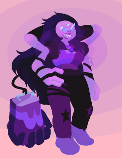 chbichee:  Another fusion!! I was putting off drawing Sugilite, she just looked so intimidating. 