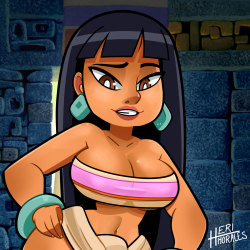 herimorales:  Chel from “Road to el Dorado”The sexiest of all women in the village 
