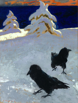 bofransson: Jamie Wyeth. Study for Ice Storm, Maine. 1998.