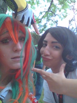 demigirlmaki:  Sunday pedals featuring Teshima being generally rude and doing imitations of Makishima all day long