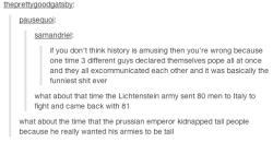 datcatwhatcameback:  sachiko21:  becca-morley:  history  Lol  &ldquo;Zis is from mein Spring collection!&rdquo; MY SIDES.  Why does the History channel not have a show devoted to the more amusing/goofy/&ldquo;D'oh!&rdquo; aspects of history? SERIOUSLY.