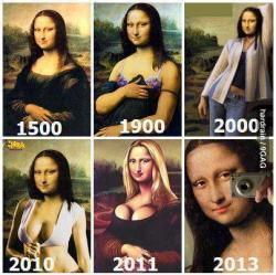 Mona Lisa if she was still alive xD