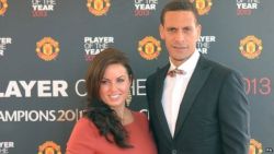 soccerinstyle:  Our thoughts and prayers are with Rio Ferdinand over the passing of his wife, Rebecca Ellison, 34 who passed away due to breast cancer on Friday night, in a London’s hospital. “Rebecca, my wonderful wife, passed away peacefully after