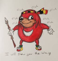Practicing with Copic Markers with some Ungandan Knuckles. He will show you the wey. #knuckles #vrchat #ugandanknuckles #copicmarkers #practice #sketchbook #iwillshowyoutheway