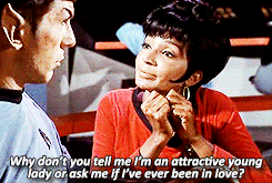 itreallyisthelittlethings:  lovelynobody00:  if u dont love uhura, good god you’re so wrong   uhura,my queen,