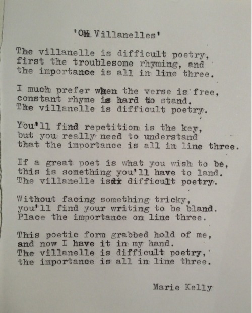 Pictures Of A Villanelle Poem Writer 81