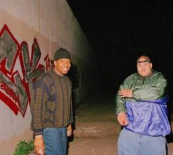 90shiphopraprnb: Fat Joe and KRS-One | Bronx, NYC - 1993 | Photo by Chi Modu