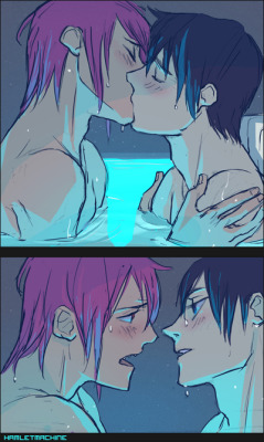 iwatobi-r18-club:  jetspectacular:  hamletmachine:  Rin shows Haruka some skills he learned in the land down under~  For Ono♥♥♥♥ We both love Rin so much  YESSSS  FUCK. SOMEONE OTHER THAN ME HEADCANON THAT RIN DOES UNDERWATER ORAL AND IT’S