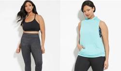 stylemic:  Forever 21 launches workout gear for curvier bodies Forever 21 announced Wednesday it has a new collection of athletic gear, which includes a line for curvier women — and it features plus-size models who are proud body-positive activists.