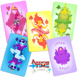 All the cards are on the table. Adventure Time Elements starts one week from today!