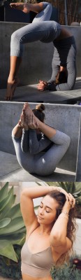 fitandnaturalsubreddit:  Yoga instructor Miki AshFrom: /r/FitAndNatural