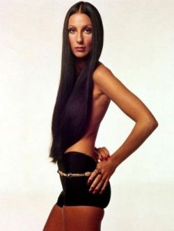 augustfield:  Inspiration - Cher in the 70’s.  The original dark lady. 